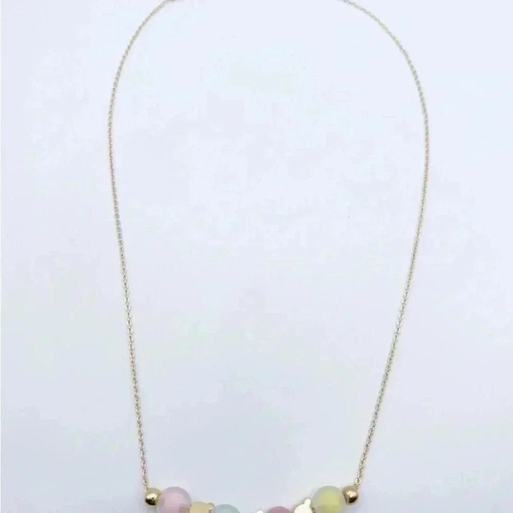 Mickey Colorful beaded necklace |Girl jewelry | Dainty Necklace